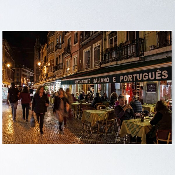 Item preview, Night Life In The Alleyways Of Lisbon - 2 © designed and sold by © Hany G. Jadaa © Prince John Photography.