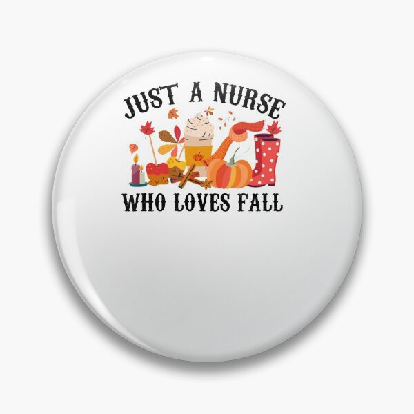 Item preview, Just A Nurse Who Loves Fall Autumn Thanksgiving Day Costume designed and sold by FelicianFurlong.