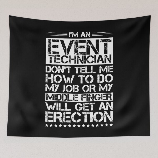 Item preview, Event Technician Event Technology designed and sold by Krautshirts.
