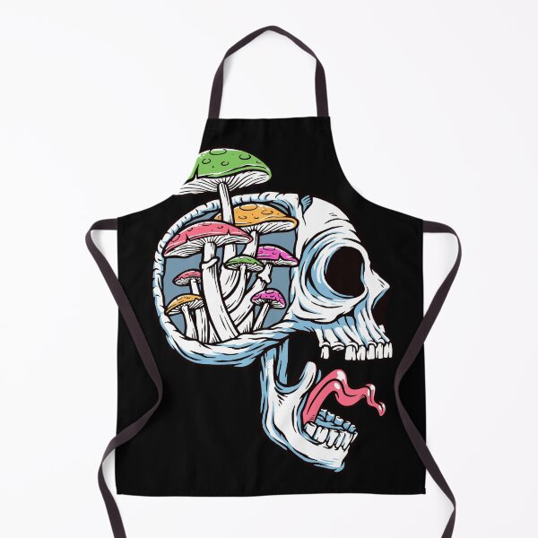 Item preview, mycology,Mushroom skull designed and sold by itwasallmydream.