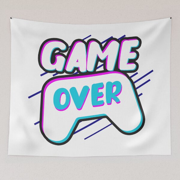 Item preview, Game over illustration designed and sold by Slavic1991.