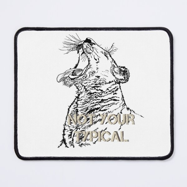 Item preview, Lioness, Not your Typical, Line art quote designed and sold by DebbieJoyArt.