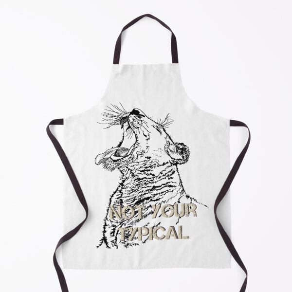 Item preview, Lioness, Not your Typical, Line art quote designed and sold by DebbieJoyArt.