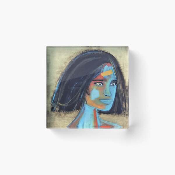 Item preview,  a little my self portrait designed and sold by Nathalie CLEMENT.