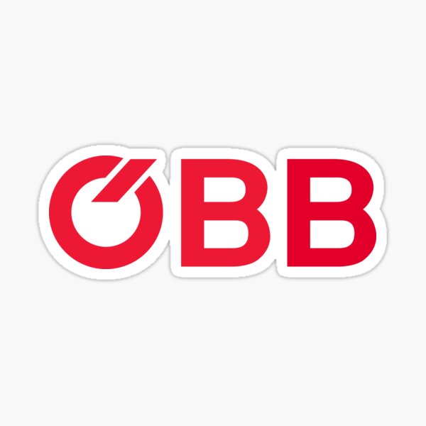 Austrian Federal Railways (ÖBB) Logo Sticker
