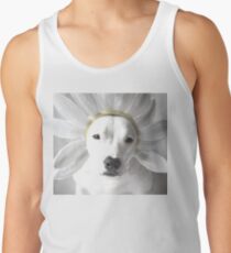 Pittie Flower Tank Top