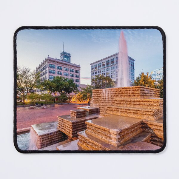 Item preview, Springfield Park Central Square Fountain View designed and sold by mljdwhite.