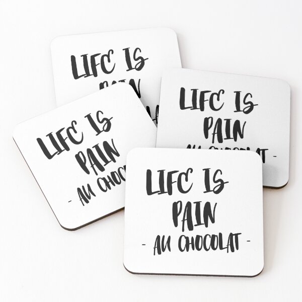 Item preview, Life is pain au chocolat designed and sold by EnlightParis.