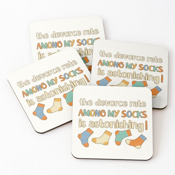 Item preview, Socks Divorce Rate designed and sold by GrimButterfly.