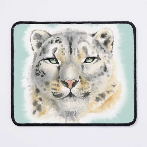 Snow Leopard - Queen of the Mountains Mouse Pad
