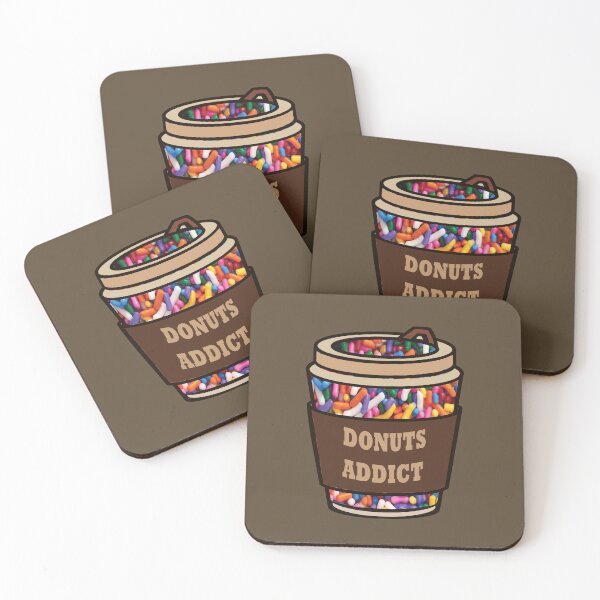 Item preview, Colorful donut Sprinkles inside a cup of coffee designed and sold by Donutlovers.