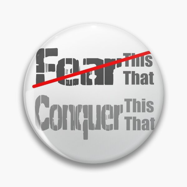 Item preview, Fear this That, Conquer This That designed and sold by AFordhamDesigns.