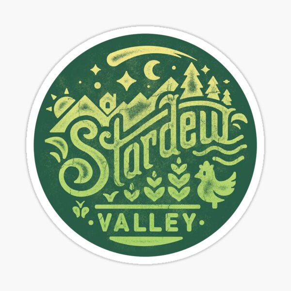 stardew valley farm Classic Sticker