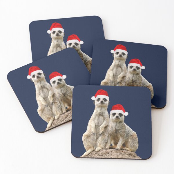 Item preview, Merry Christmas Meerkats 2 designed and sold by quentinjlang.