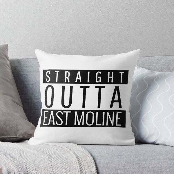 Item preview, Straight Outta East Moline Illinois  designed and sold by Teelogic.