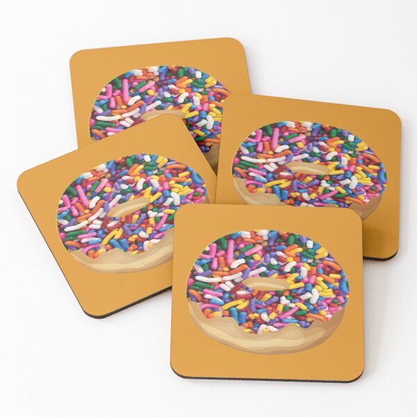 Item preview, Sweet colorful sprinkles donut designed and sold by Donutlovers.