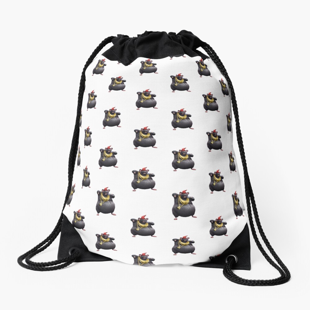 BIGGIE CHEESE Drawstring Bag for Sale by JoeDaEskimo