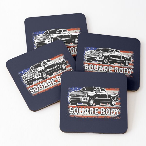 Item preview, American Flag Patriotic Squarebody Truck Lover designed and sold by The4Geeks.