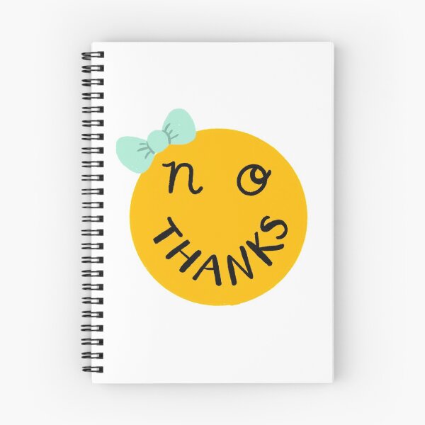 Item preview, No Thanks Smiley designed and sold by Queen-Aubergine.