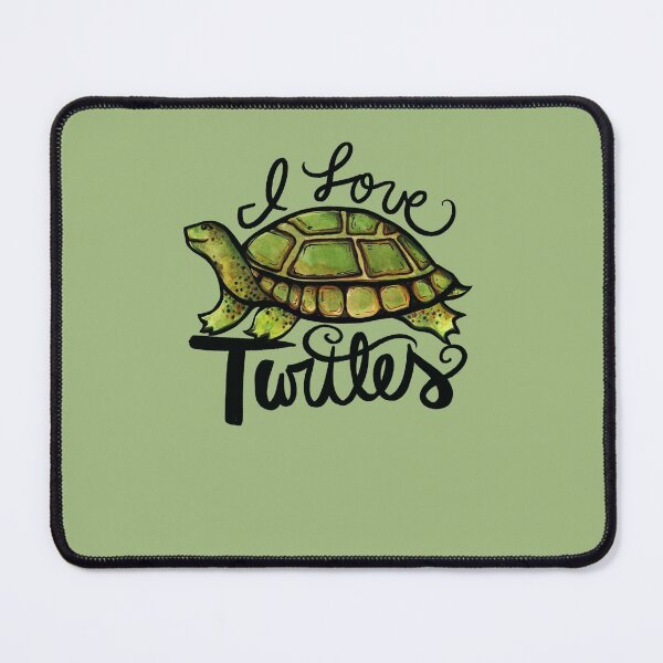 Item preview, I Love Turtles designed and sold by FrictionMaxxing.