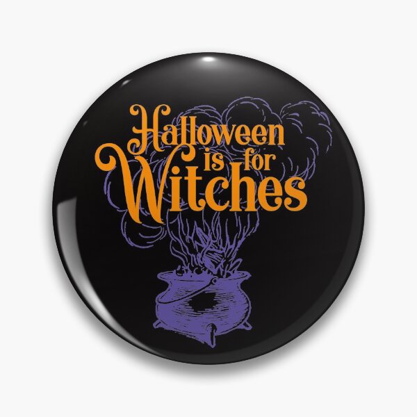 Item preview, Halloween is for Witches Orange and Purple designed and sold by DeadlyThreads.