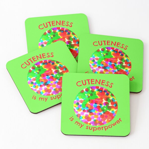 Artikelvorschau, "Cuteness is my superpower" CoolCleverSüßes Design für supersüße Kinder entworfen und verkauft von CoolCleverCute.