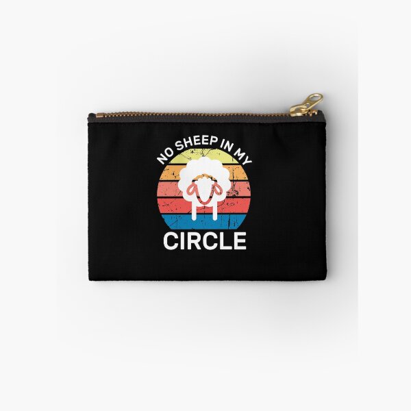 Item preview, No Sheep In My Circle Funny Quote Vintage Retro designed and sold by zedesigner-.
