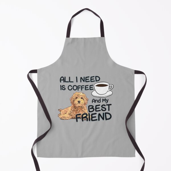 Item preview, Coffee & Friendship-Labradoodle designed and sold by designbyjodyb.