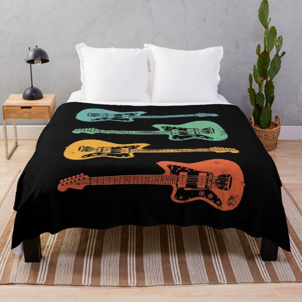 Item preview, Offset Style Electric Guitar Cool Retro Colors designed and sold by nightsworthy.