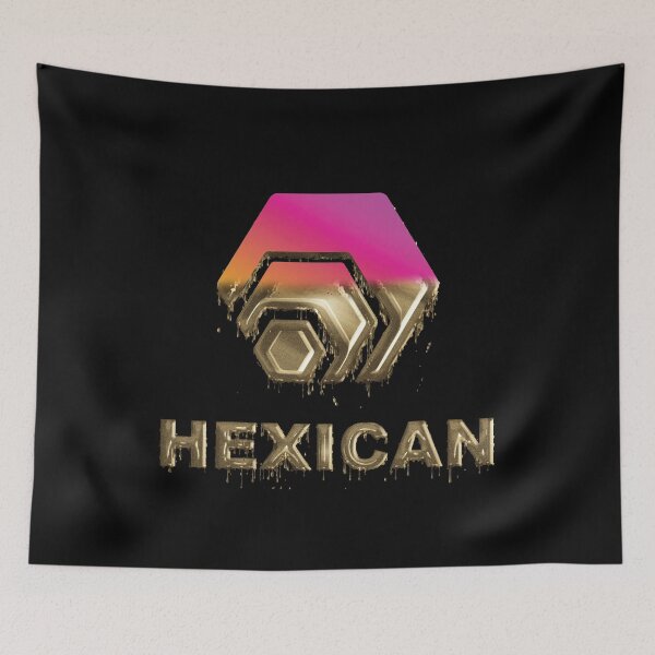 Item preview, Hex Crypto Hexican Half Dipped in Gold designed and sold by johnta17.
