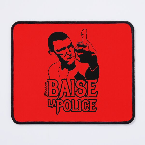 Item preview, Vincent Cassel - La Haine - Baise La Police designed and sold by Shadow Est. 2014.