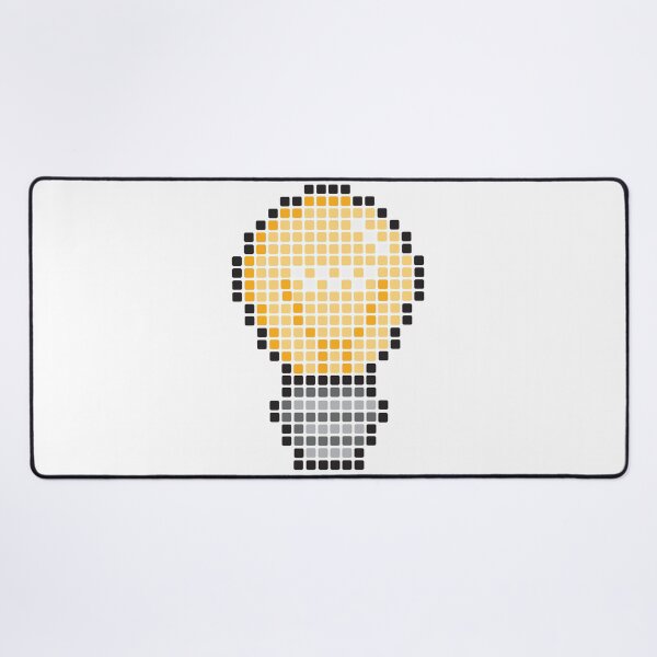 Item preview, Pixel lightbulb designed and sold by jhojho.