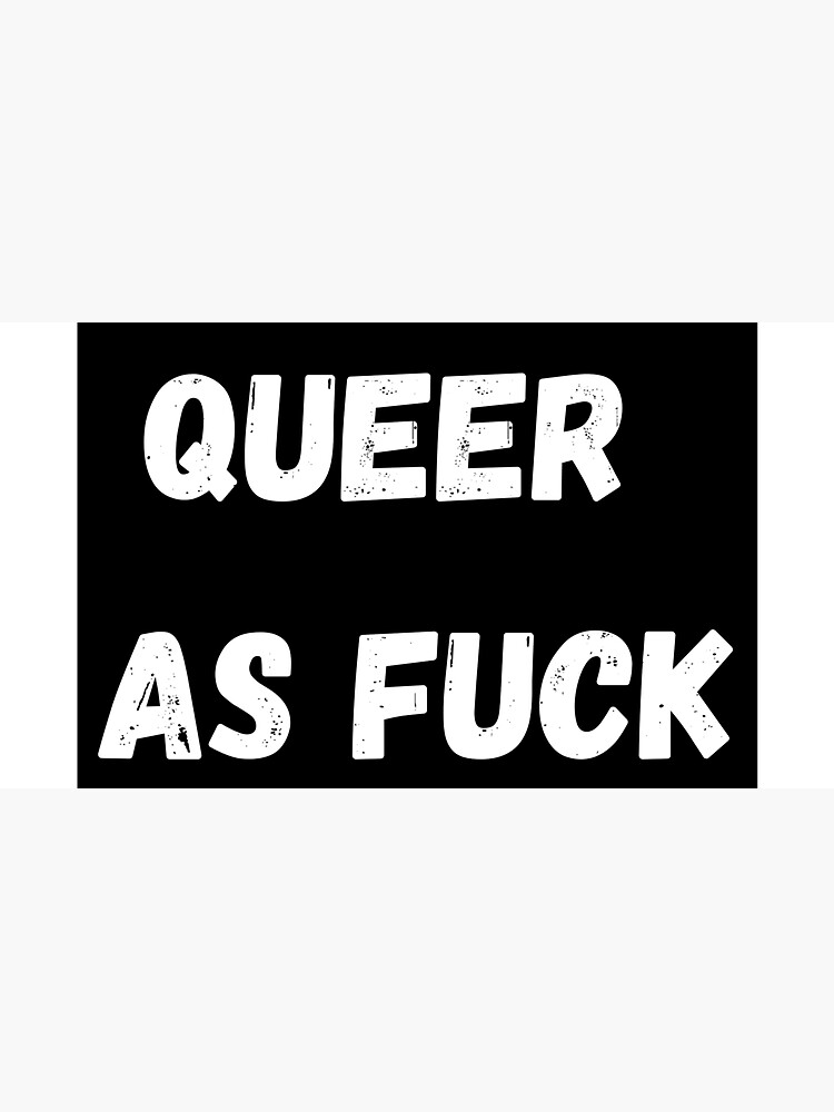 Aperçu 7 sur 7. Casquette avec l'œuvre Queer comme de la baise créée et vendue par QueerStuffs.
