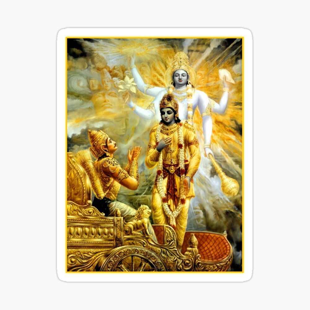 Krishna vishwaroop in Mahabhart