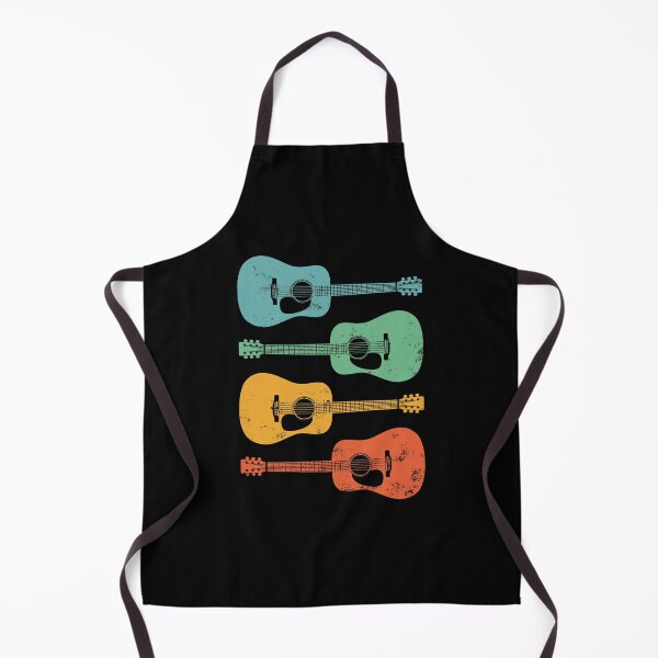 Item preview, Dreadnought Acoustic Guitar Cool Retro Colors designed and sold by nightsworthy.