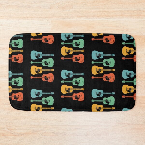 Item preview, Dreadnought Acoustic Guitar Cool Retro Colors designed and sold by nightsworthy.