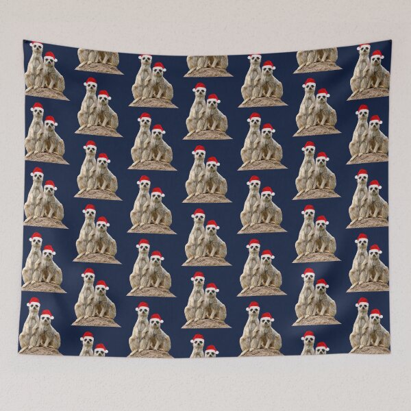Item preview, Merry Christmas Meerkats 2 designed and sold by quentinjlang.