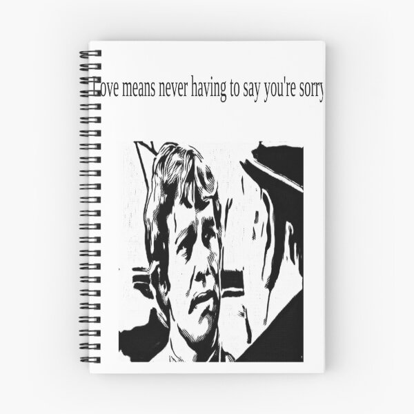 Item preview, "Love means never having to say you"re sorry" Movie Quote Set designed and sold by masteriven.