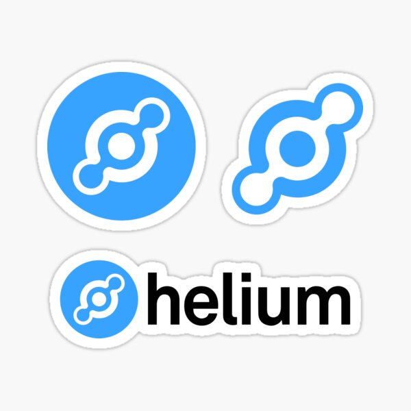Helium cryptocurrency - Helium HNT Sticker