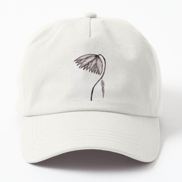 Dying Flower (Right Half). Dad Hat