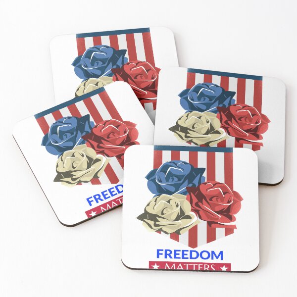 Item preview, Freedom Matters America Flag Patriotic Veterans designed and sold by SquidGamer.