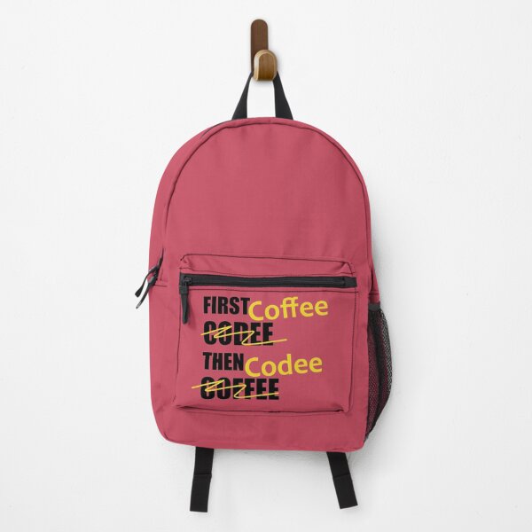 Item preview, First Coffee then Codee Funny Programming Quote designed and sold by IrinchiDE.
