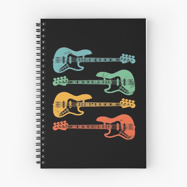 Item preview, J-Style Bass Guitar Cool Retro Colors designed and sold by nightsworthy.