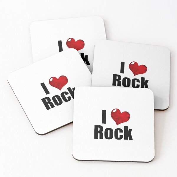 Item preview, I love rock - grunge heart designed and sold by Anteia.