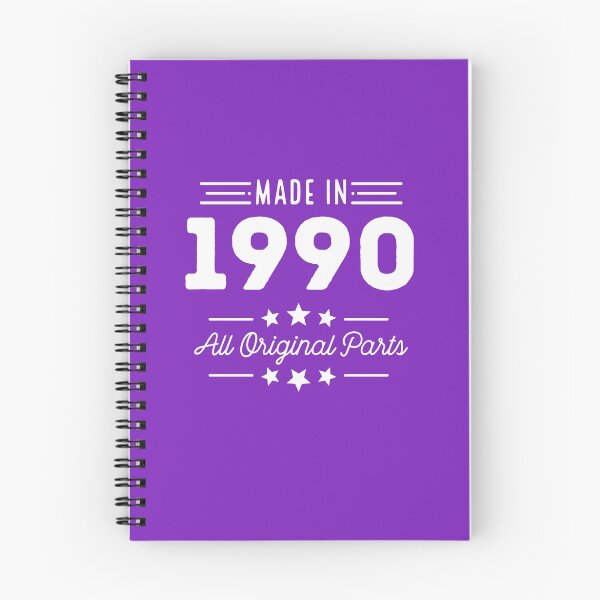 Item preview, Made In 1990 All Original Parts 26th Birthday Gift T-Shirt designed and sold by AlwaysAwesome.