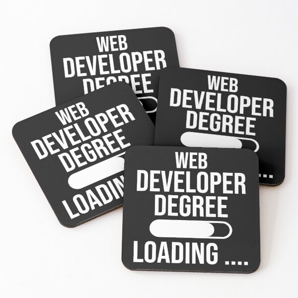 Item preview, Web Developer Degree Loading : Funny Web Developer T-shirt Coworker Gag Gift For Men And Women (Birthday, Halloween, Christmas & Thanksgiving Gifts Idea) designed and sold by Letaf.