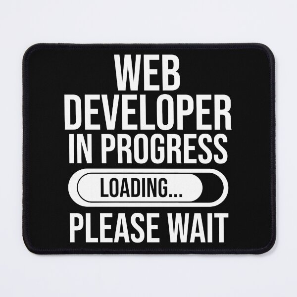 Item preview, Web Developer In Progress Loading Please Wait : Funny Web Developer T-shirt Coworker Gag Gift For Men And Women (Birthday, Halloween, Christmas & Thanksgiving Gifts Idea) designed and sold by Letaf.