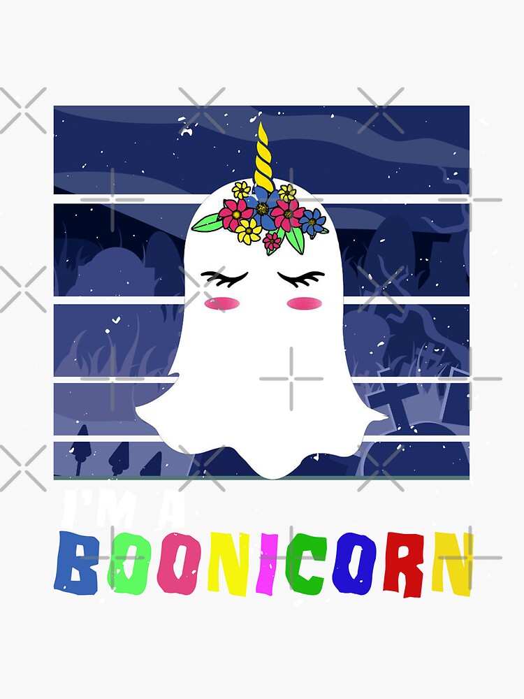 Halloween Ghost Unicorn Ghost by titanosdesign