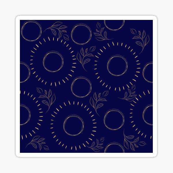 Item preview, Navy and Gold Galaxy designed and sold by PBJArt.
