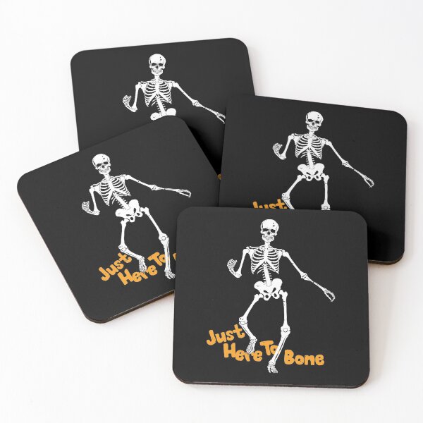 Item preview, Funny Halloween Skeleton Just Here To Bone designed and sold by Estrytee.